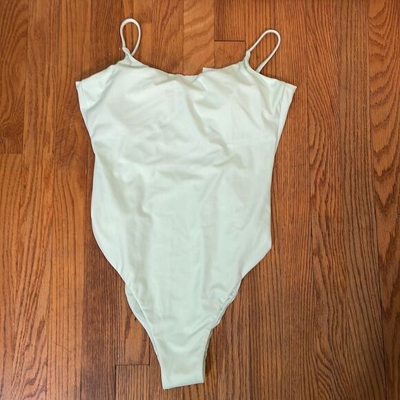 Andie The Jetties One Piece LT Swimsuit Pistachio size L Tall NWT - Picture 3 of 8